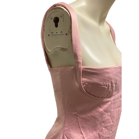 House of CB Kara Quartz Pink Cocktail Mini Dress Medium - Picture 11 of 14